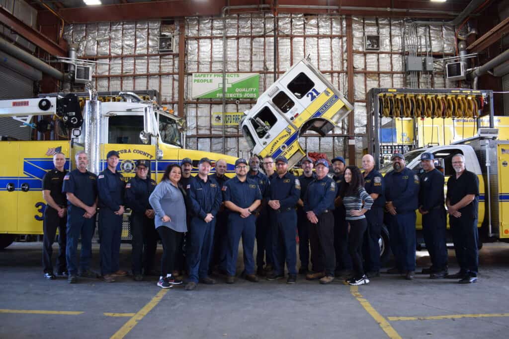 Photo of VCFD employees