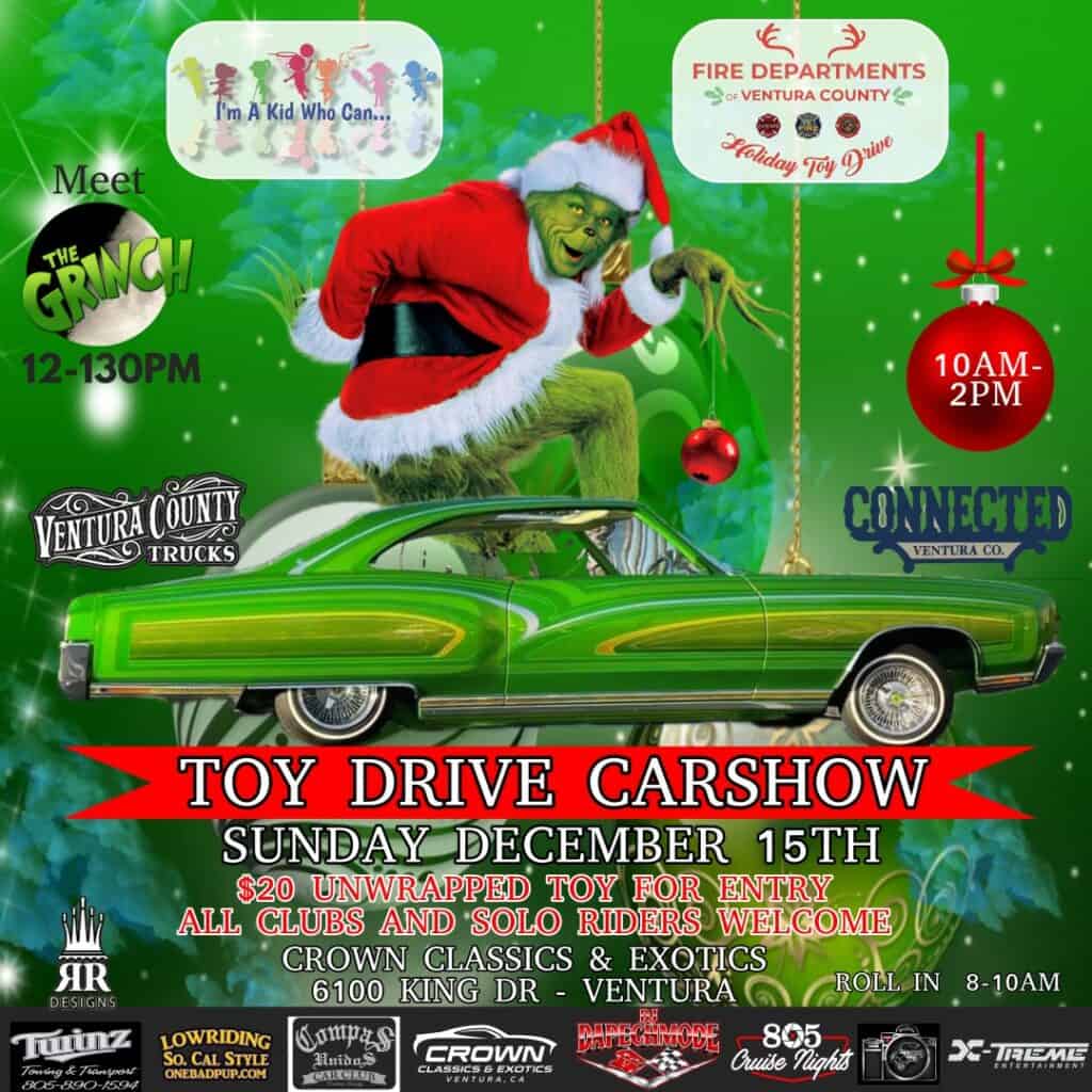 VC Trucks Toy Drive Car show Flyer